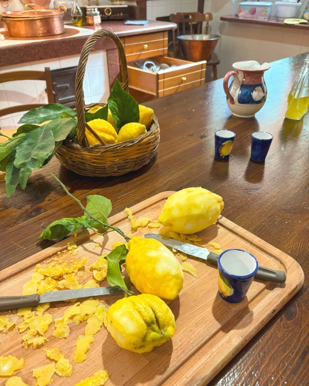 Private Limoncello experience + Cooking class
