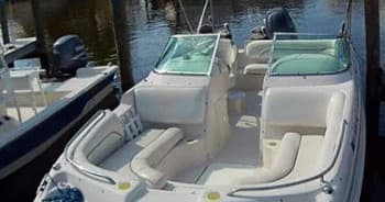 Cayo Costa" Hurricane 22' Deckboat"
