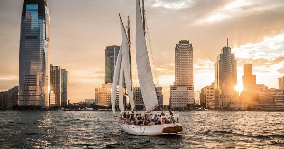 Sunset Sail aboard the Schooner Adirondack