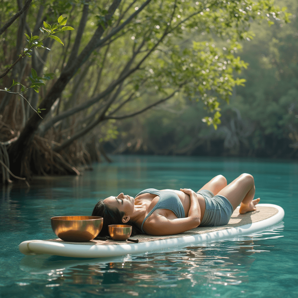 Sound Bath Meditation & Paddling Experience