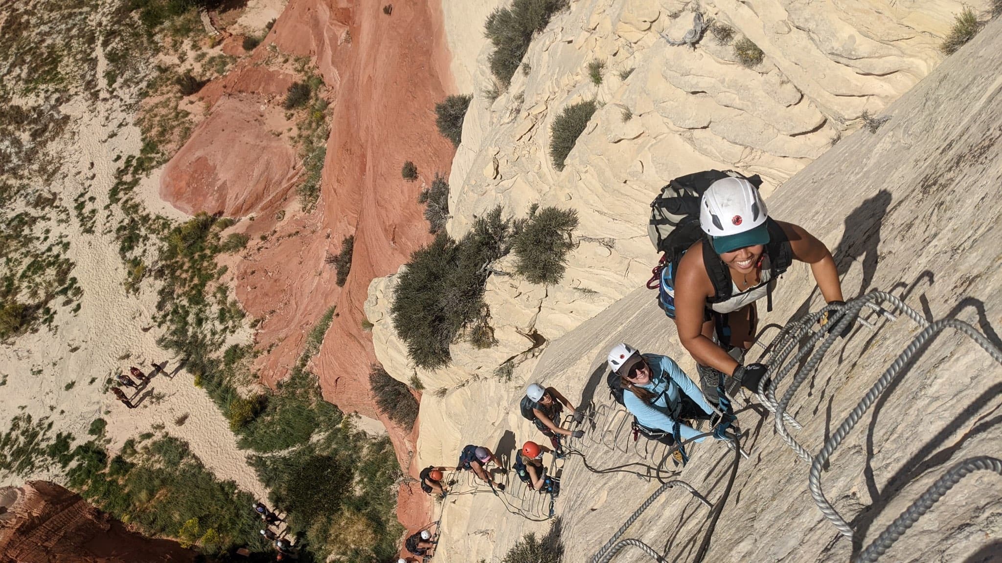 Tallest in Utah" Via Ferrata & Rappelling"