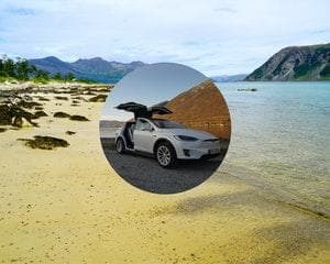 Fjord Sightseeing - TeslaX Electric Car