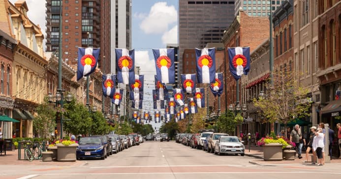 Larimer Square Walking Tour with the D&F Clock Tower