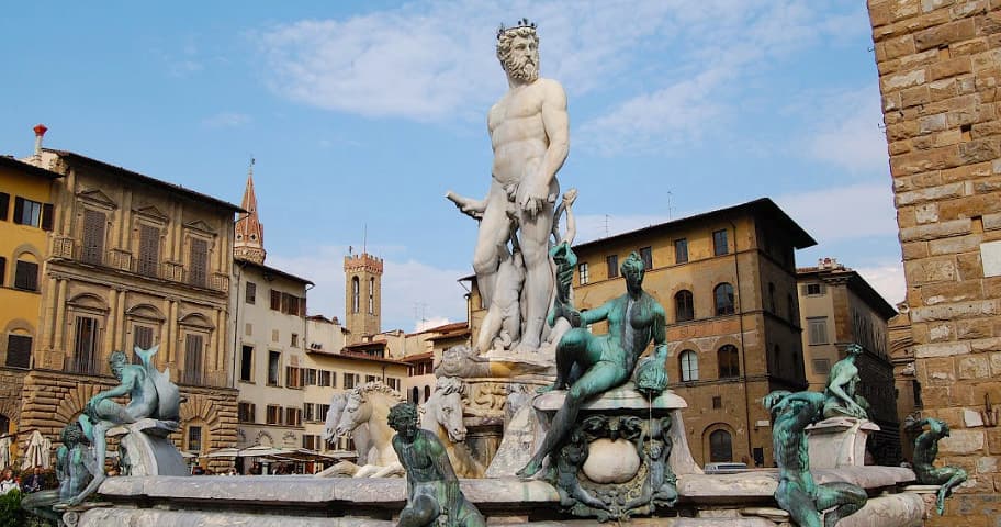 Combo: History of Florence - City Center + Uffizi Museum Guided Tour - Private (ENGLISH)