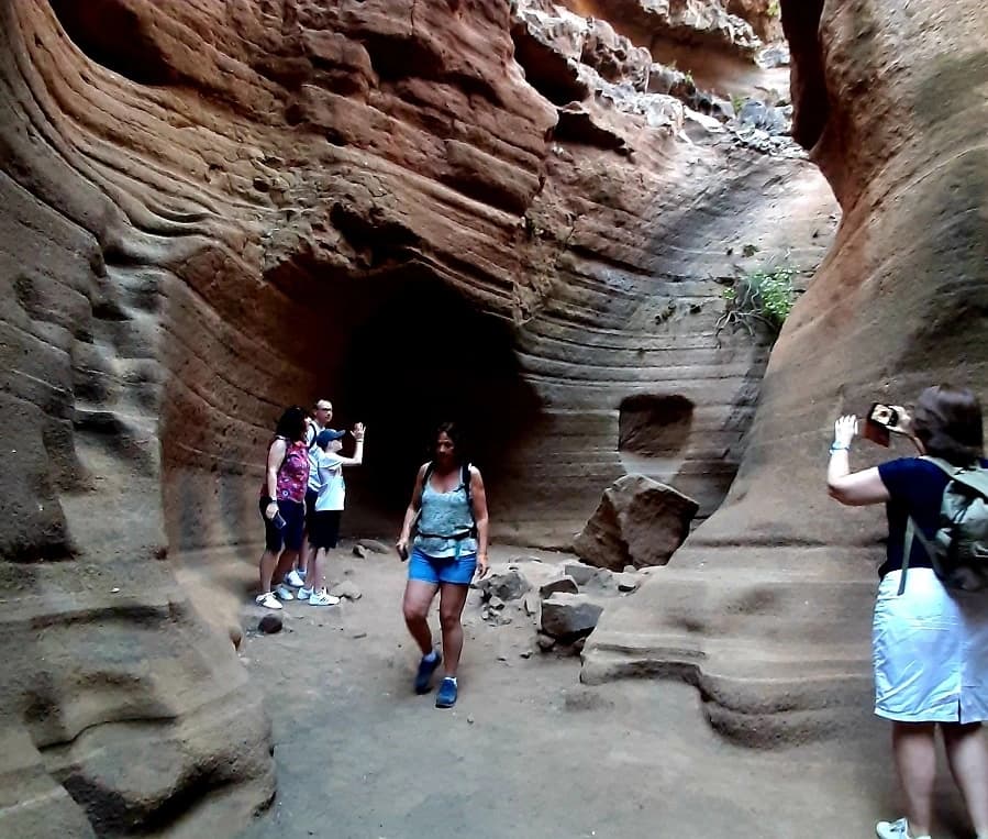 Barranco de las Vacas, the cave and farmhouse tour