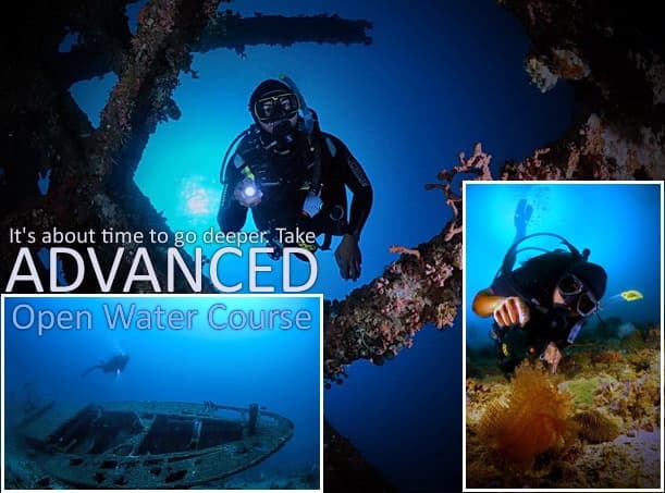 PADI Advanced Open Water Diver Course