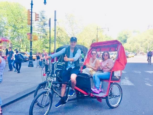 1-Hr. Central Park Pedicab Rickshaw Tour