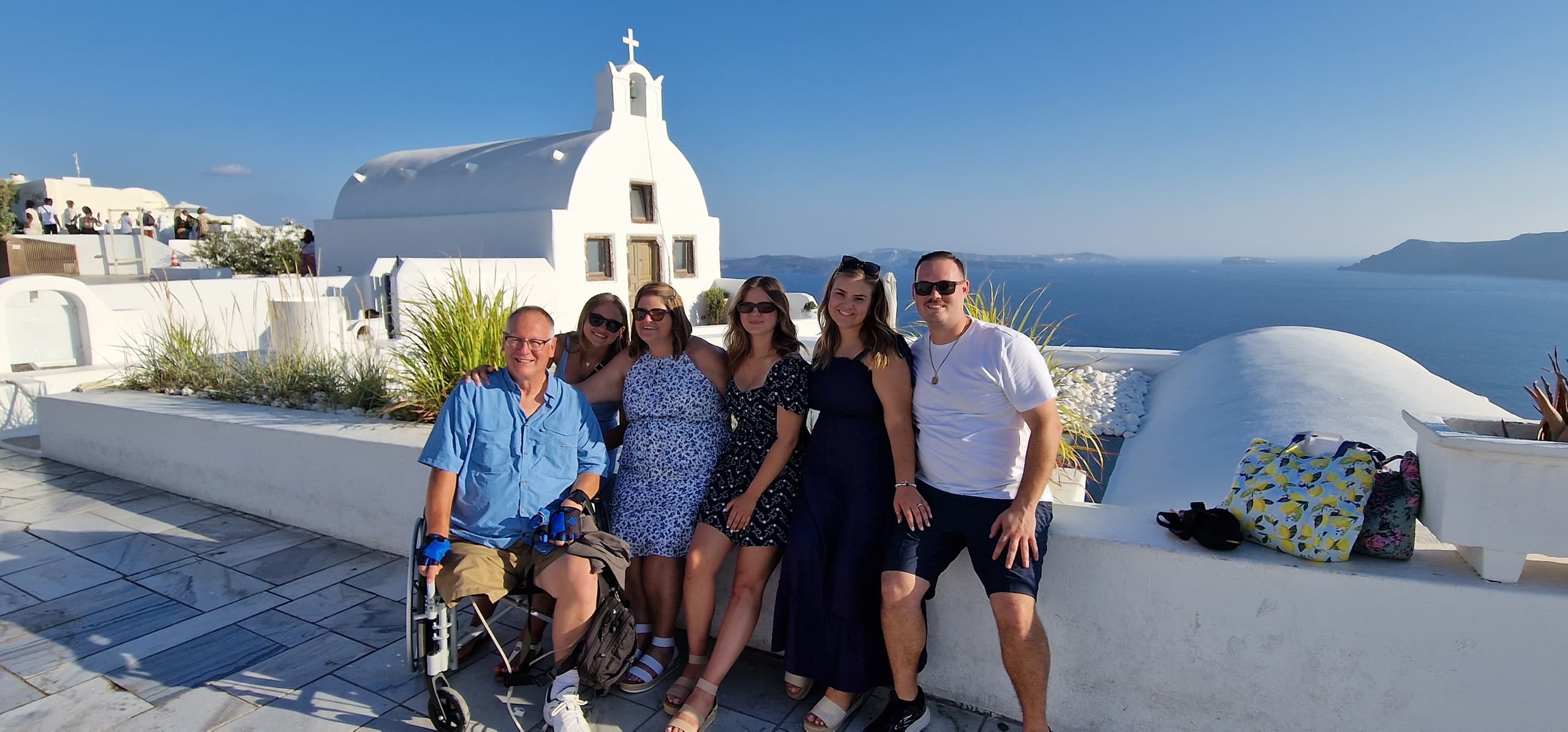 Santorini Wheelchair Accessible Private Tour with Panoramic Views