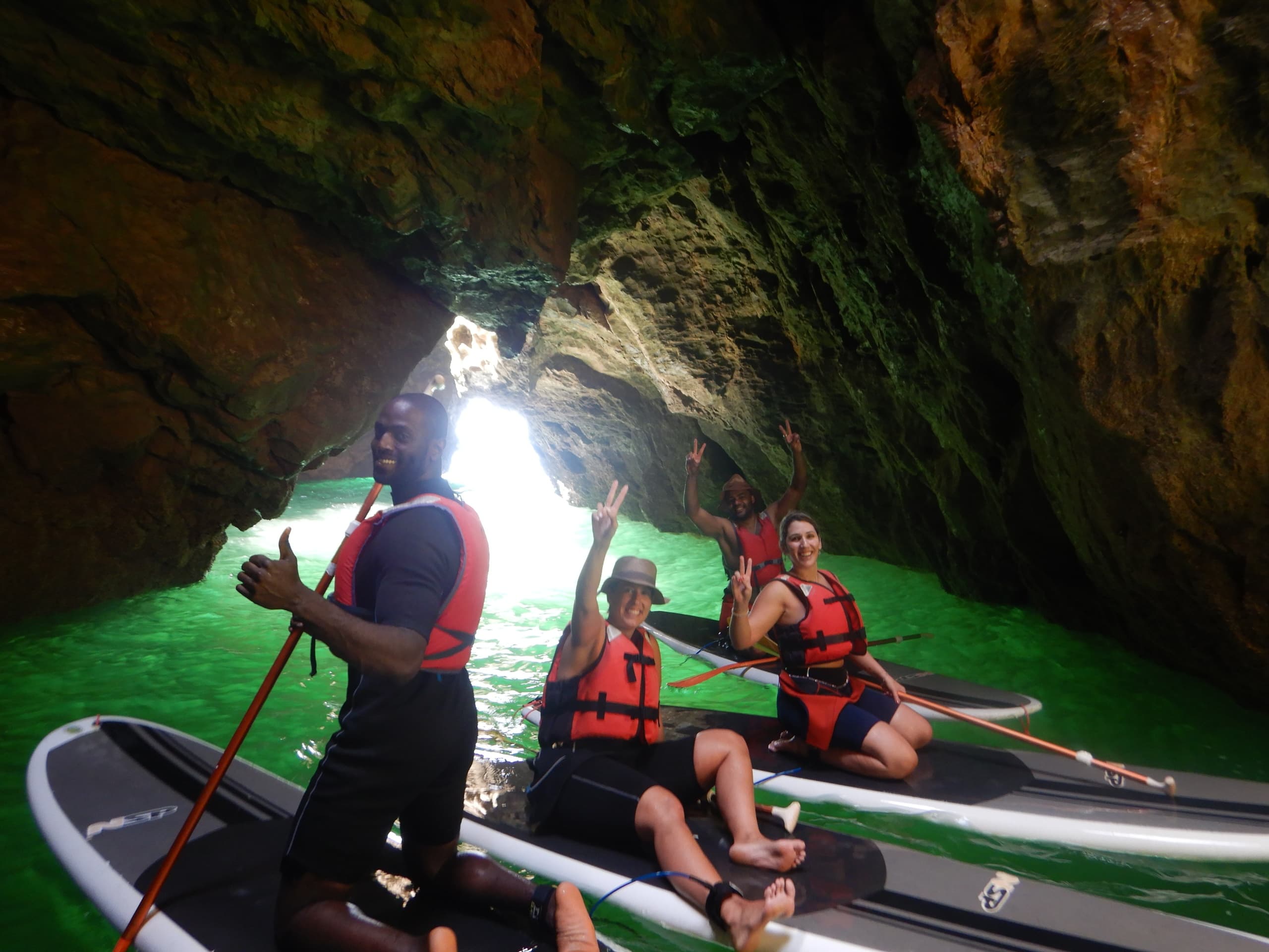 Algarve SUP Tour - Ingrina Caves