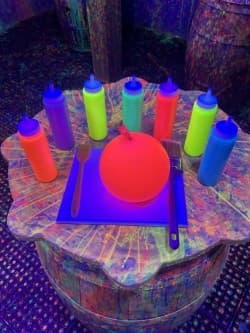 Ultra Paint Splatter Room