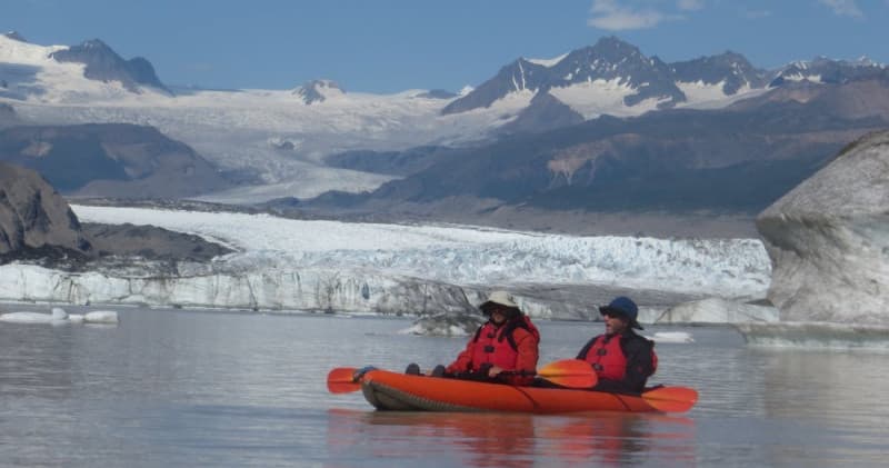 Nizina Glacier Fly-In Lake Paddle
