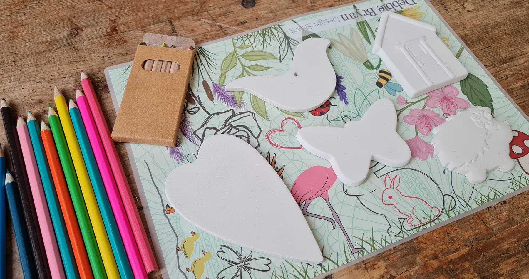 Children's Ceramic Colouring Crafternoon @ Nottingham City Centre