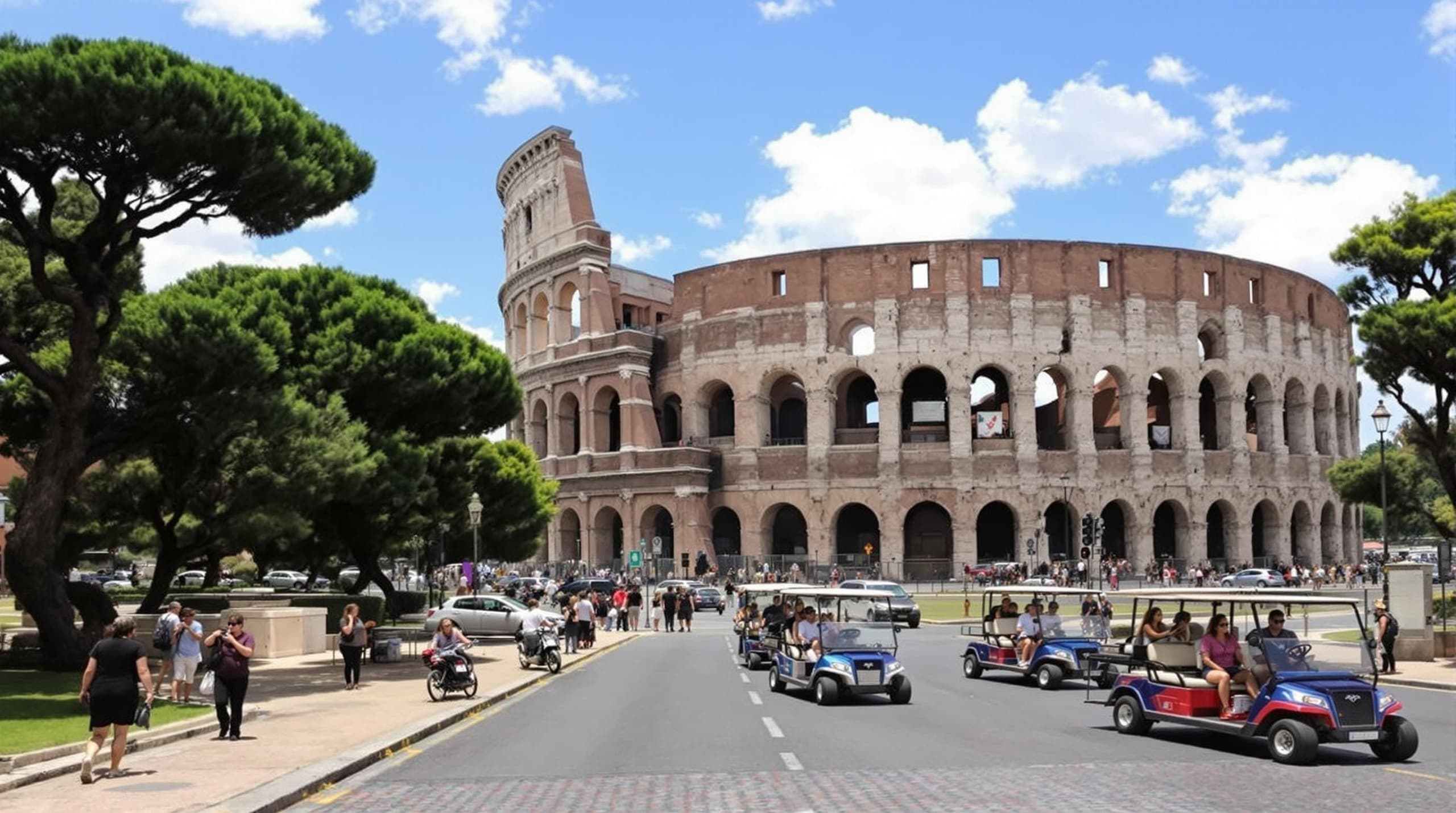Rome by Golf Cart: A Private Panoramic Tour