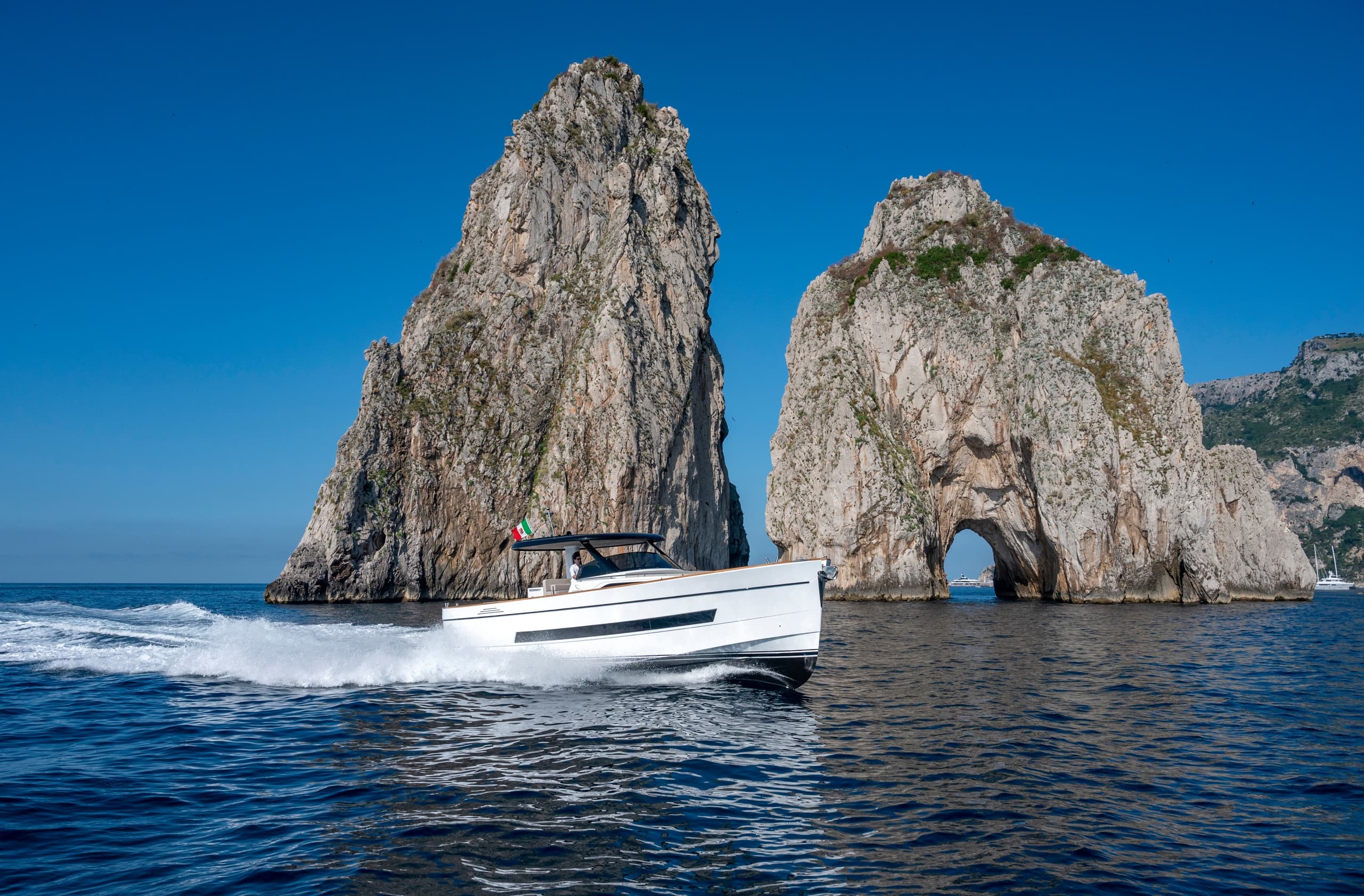 Capri private boat  tour from Positano