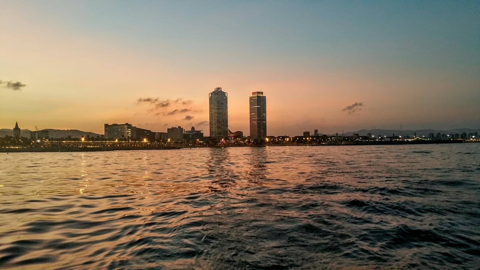 Dinner on a Yacht