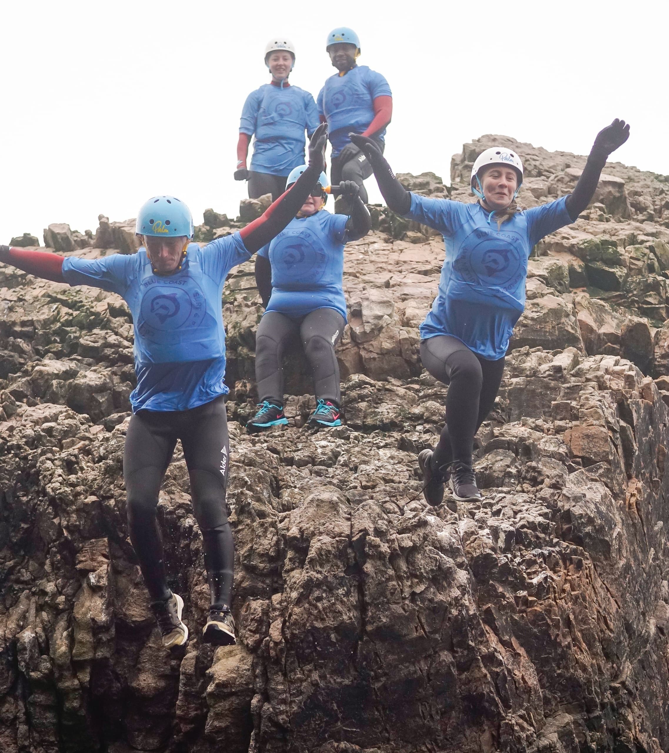 Couple's Coasteering Adventure