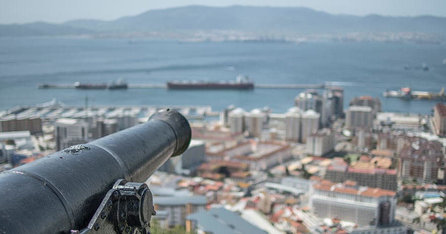 Gibraltar desde Málaga