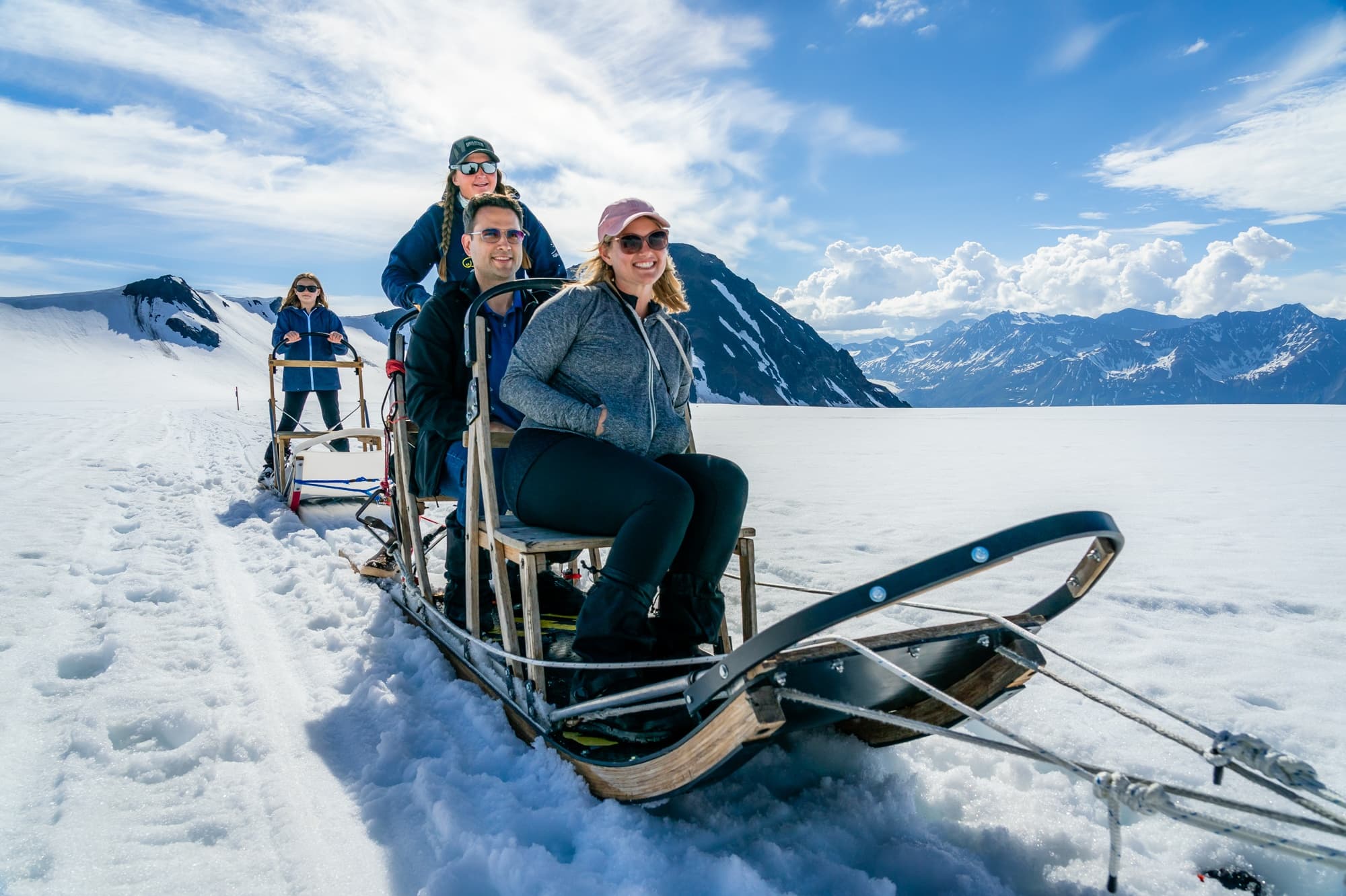 Seward Helicopter & Glacier Dogsled Tour