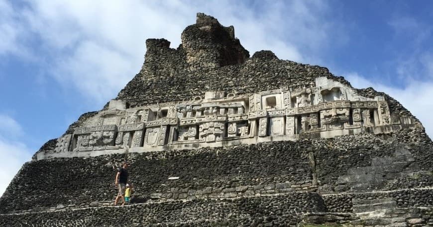 Xunantunich Maya Site and Inland Blue Hole