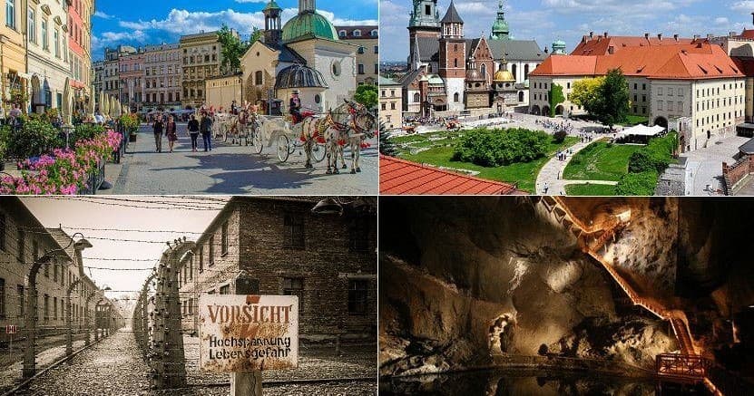 Krakow, Auschwitz and Wieliczka Salt Mine 2-Day Tour from Warsaw
