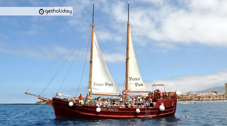 Excursión en velero Peter Pan desde Los Cristianos