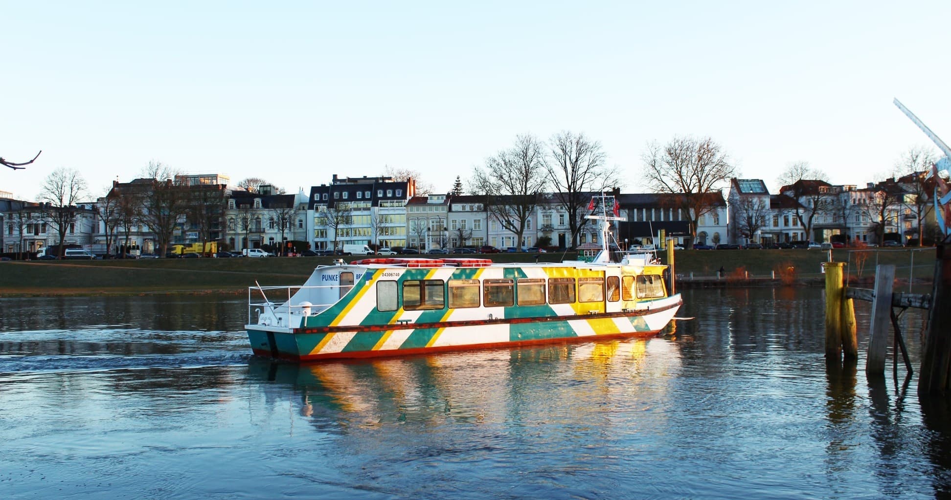 Einzelfahrt: Martini → Pier2/Waterfront