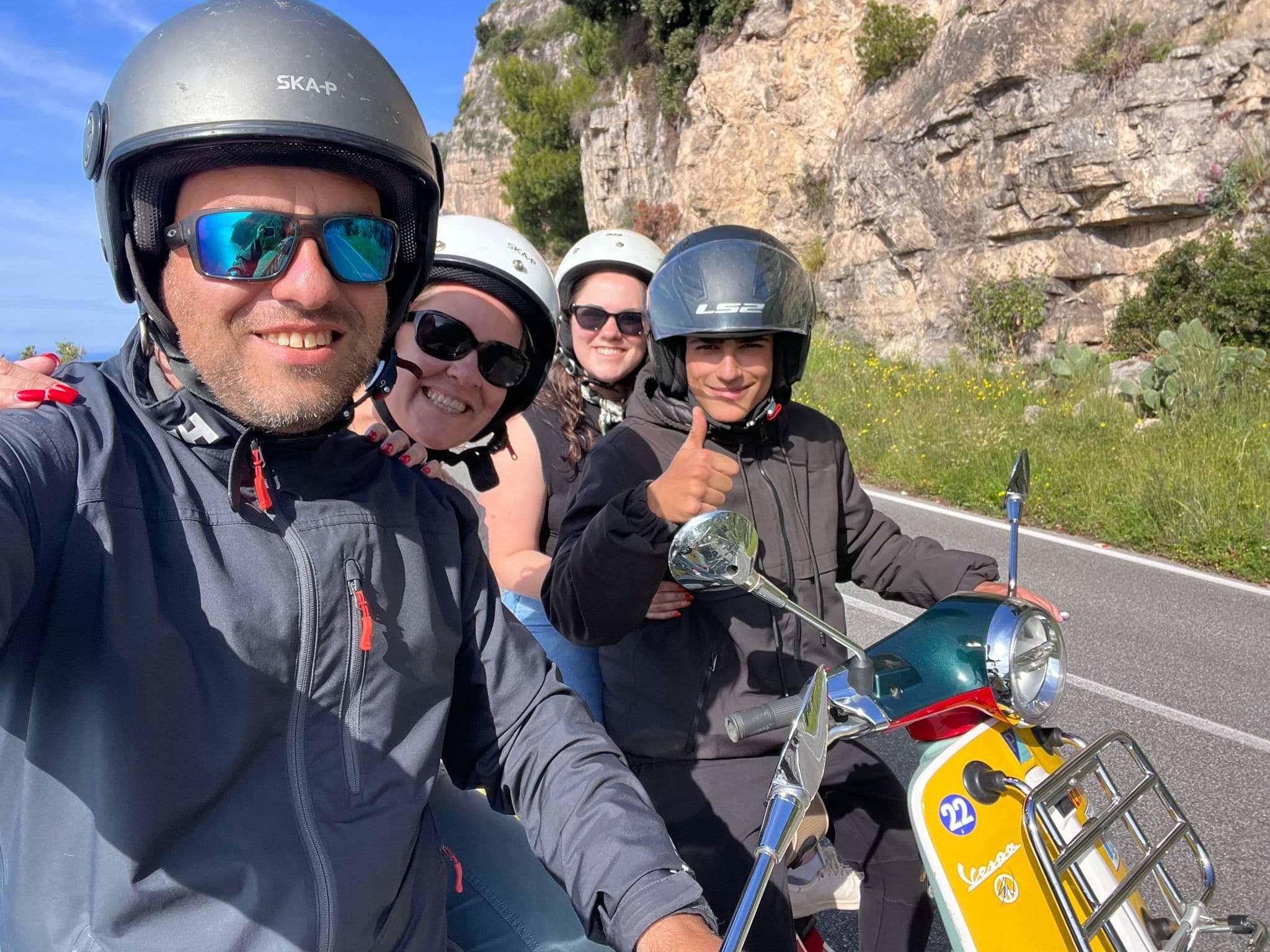 Vespa Tour of the Amalfi Coast with a driver