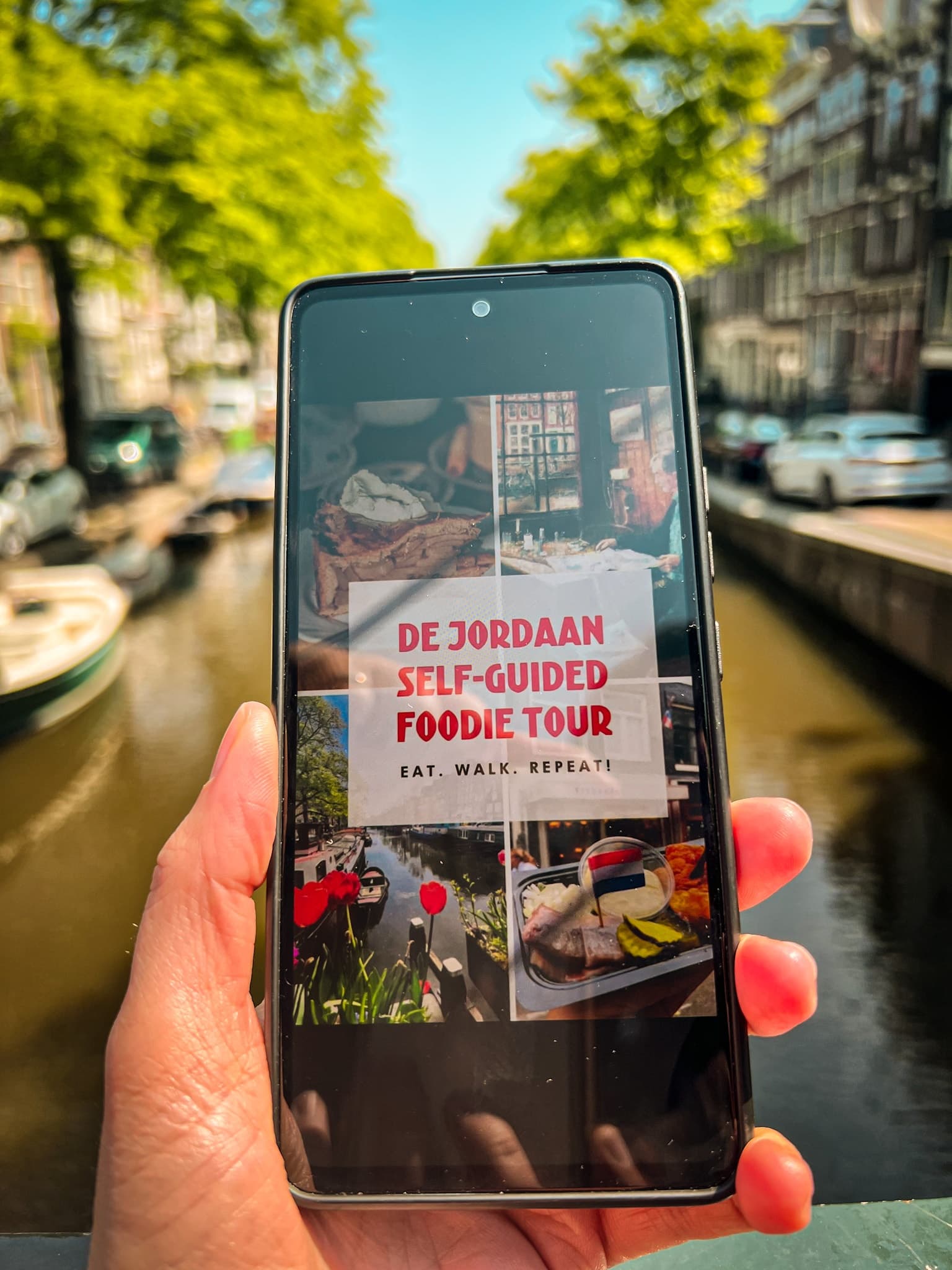 Amsterdam Self-Guided Food Tour - De Jordaan district - offered in English