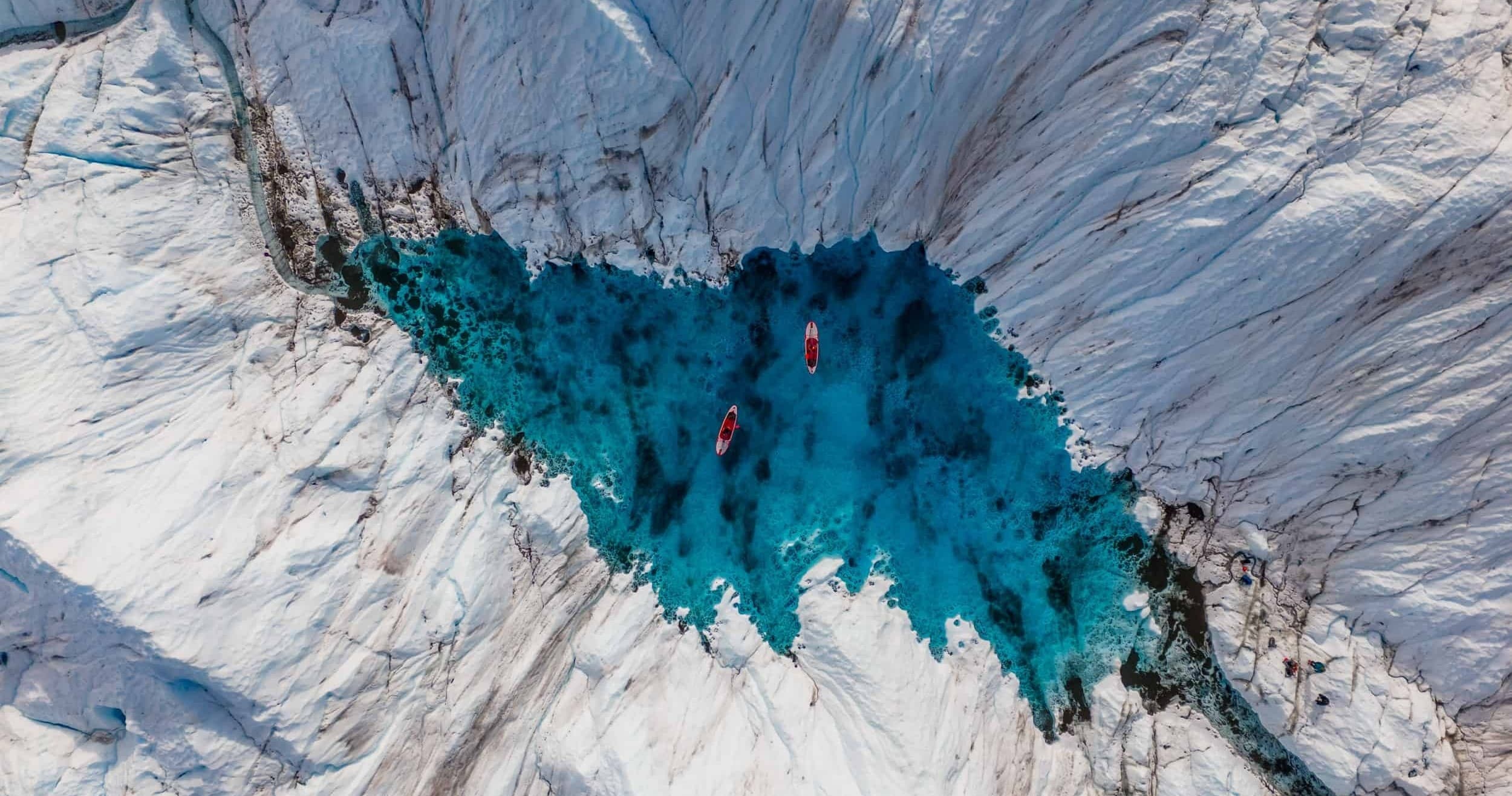 NOVA Paddleboarding and Ice Climbing or Glacier Trekking Combination (FULL DAY • Private)