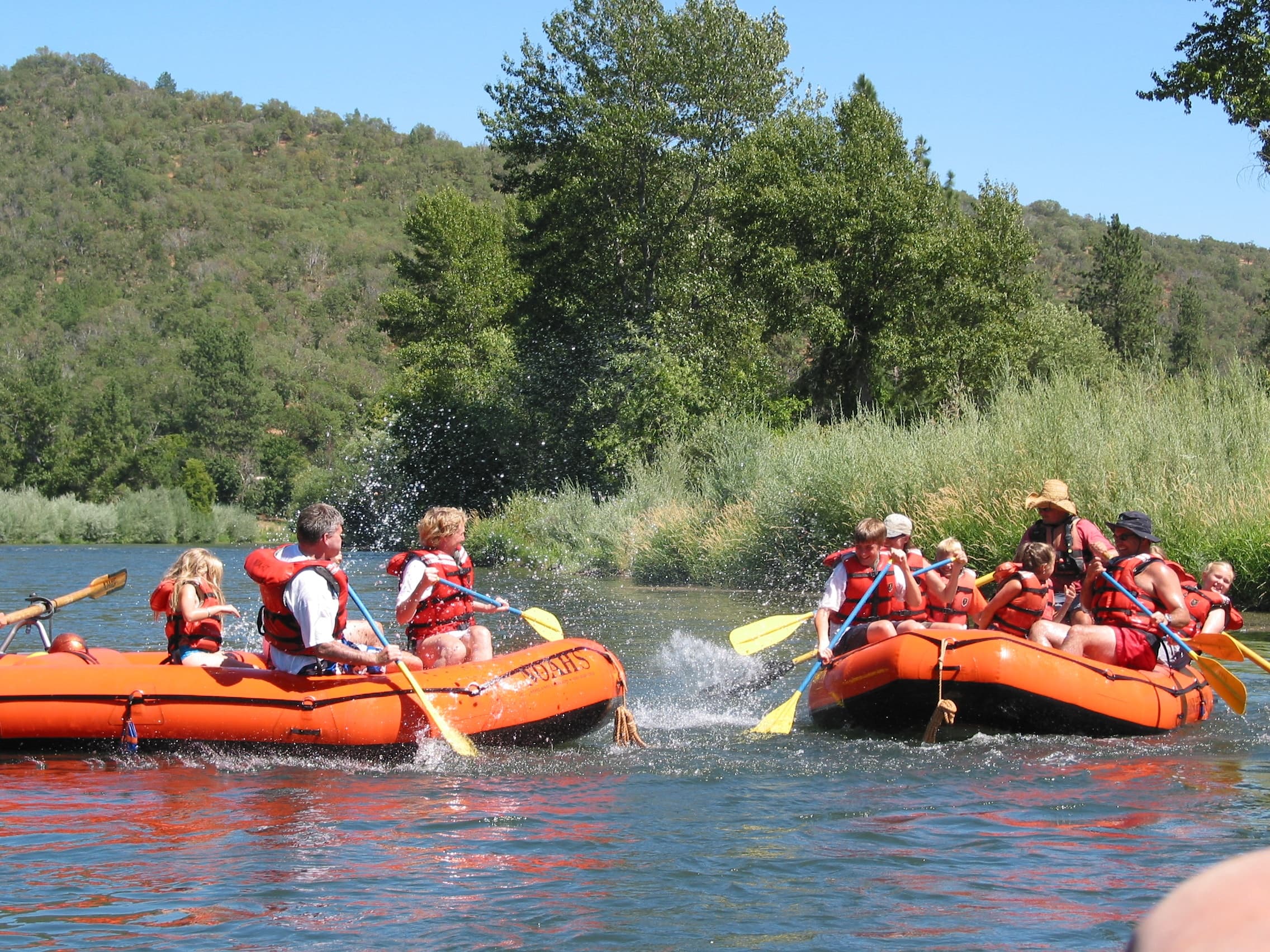 Klamath River- Irongate Kucascas" Dam Scenic Float"