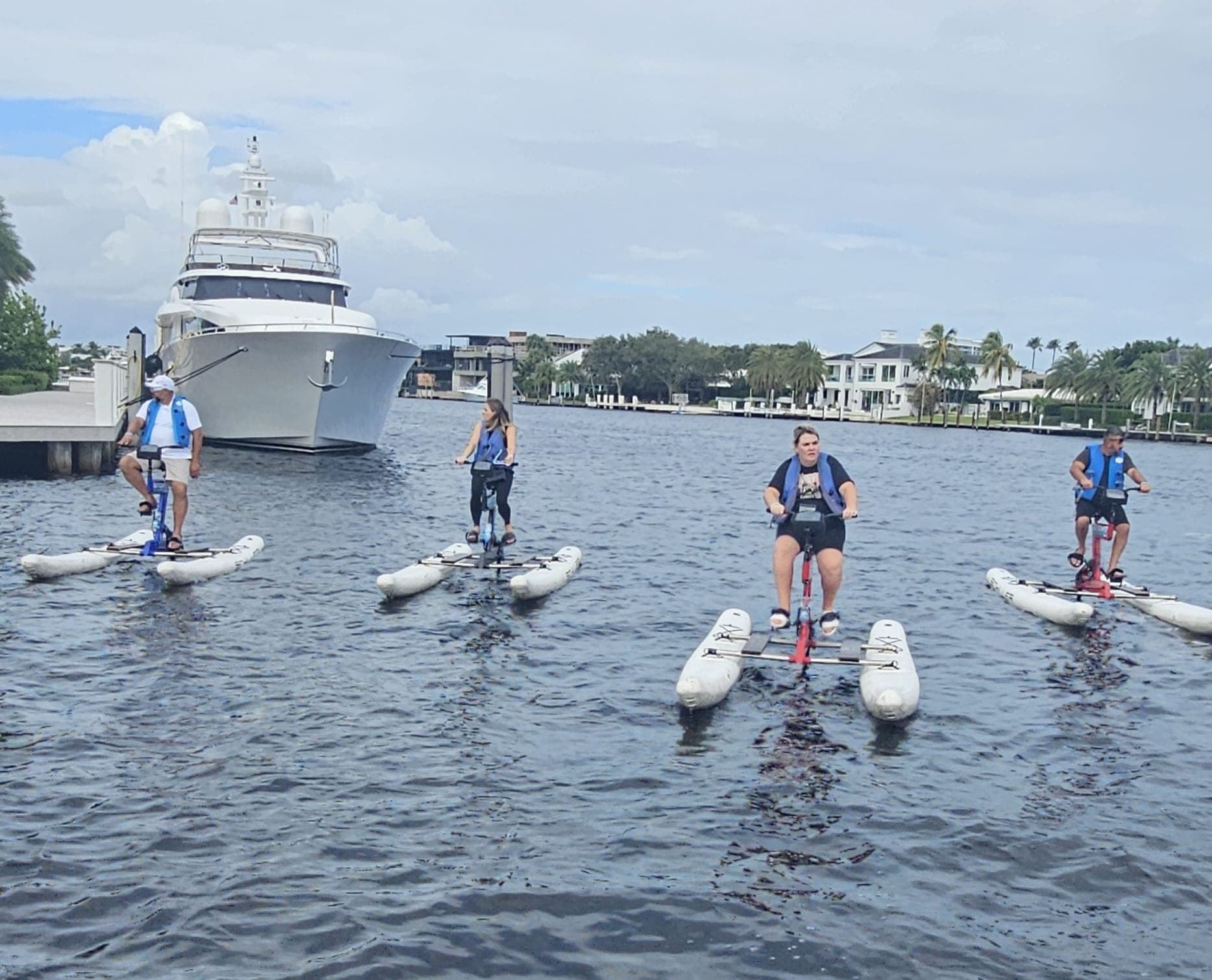 Daytime & Sunset Guided Water Bike Tour