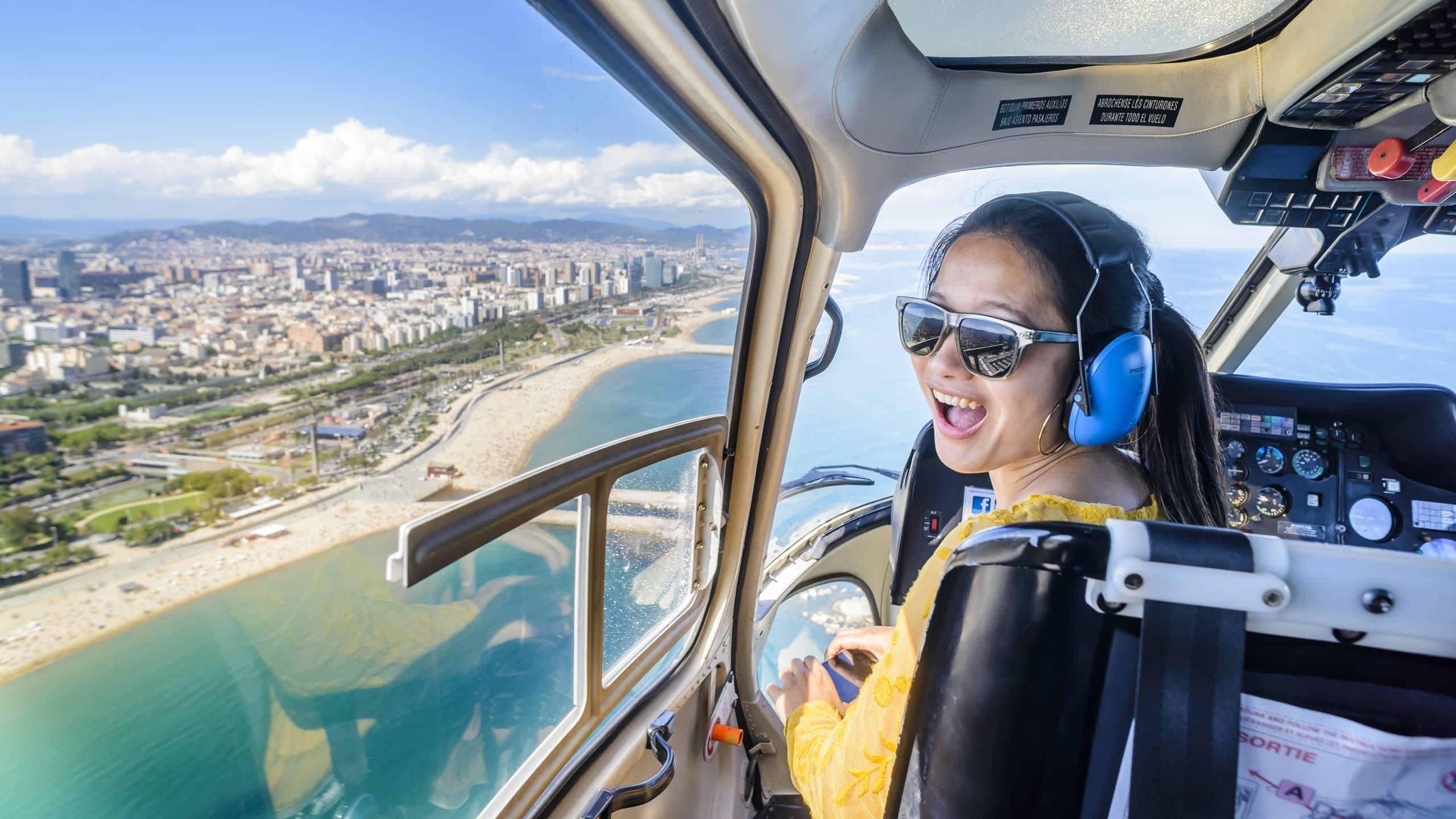 Barcelona Helicopter Flight