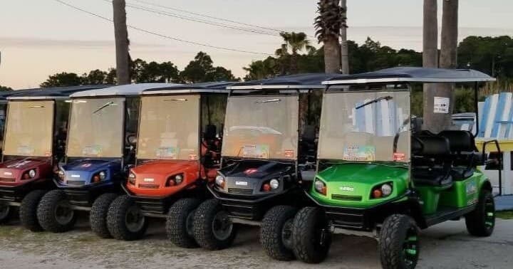 Four or Six Seater Golf Cart Rental