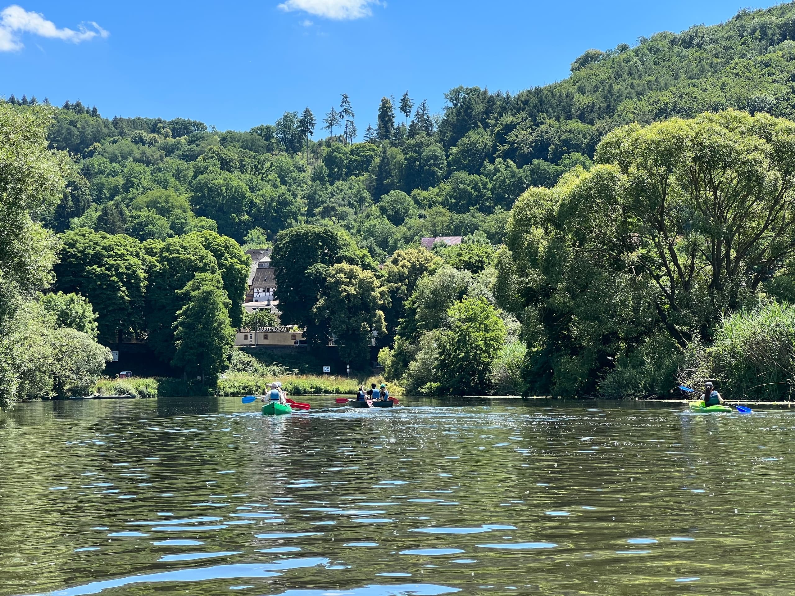 2-Tages-Kanutour: Wetzlar Fischerhütte bis Weilburg