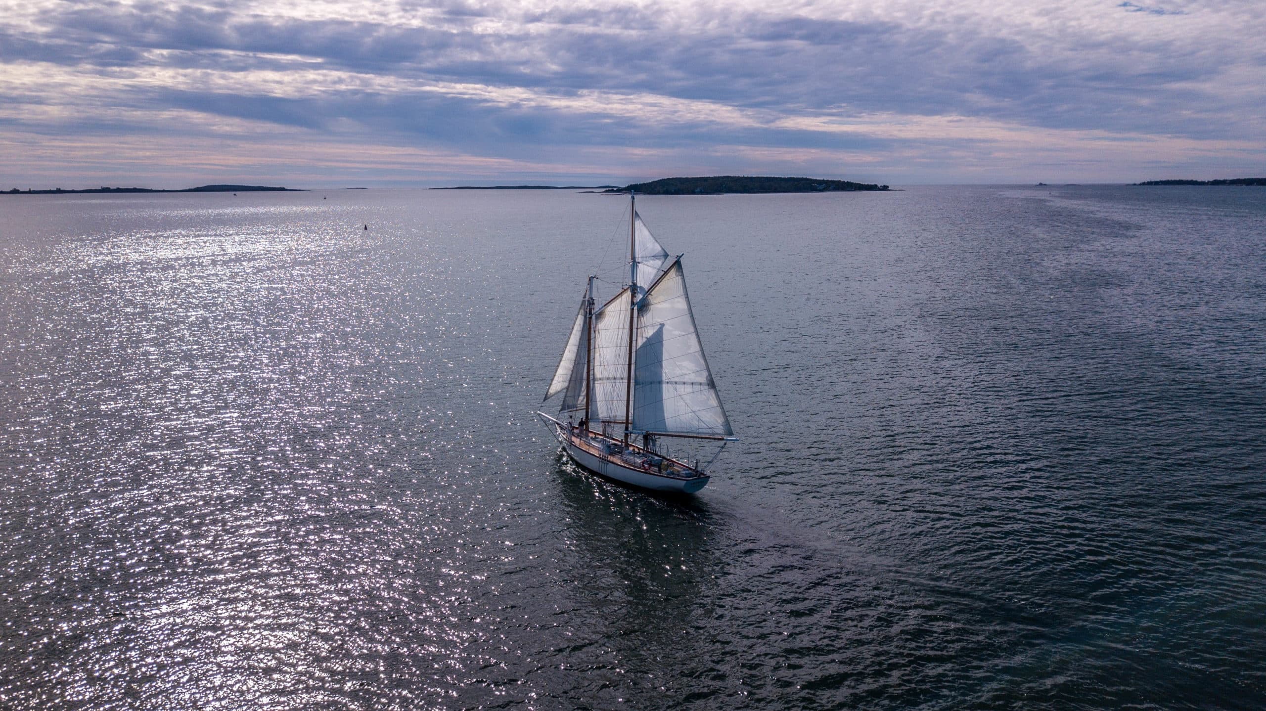 Schooner Eastwind Sunset Sail