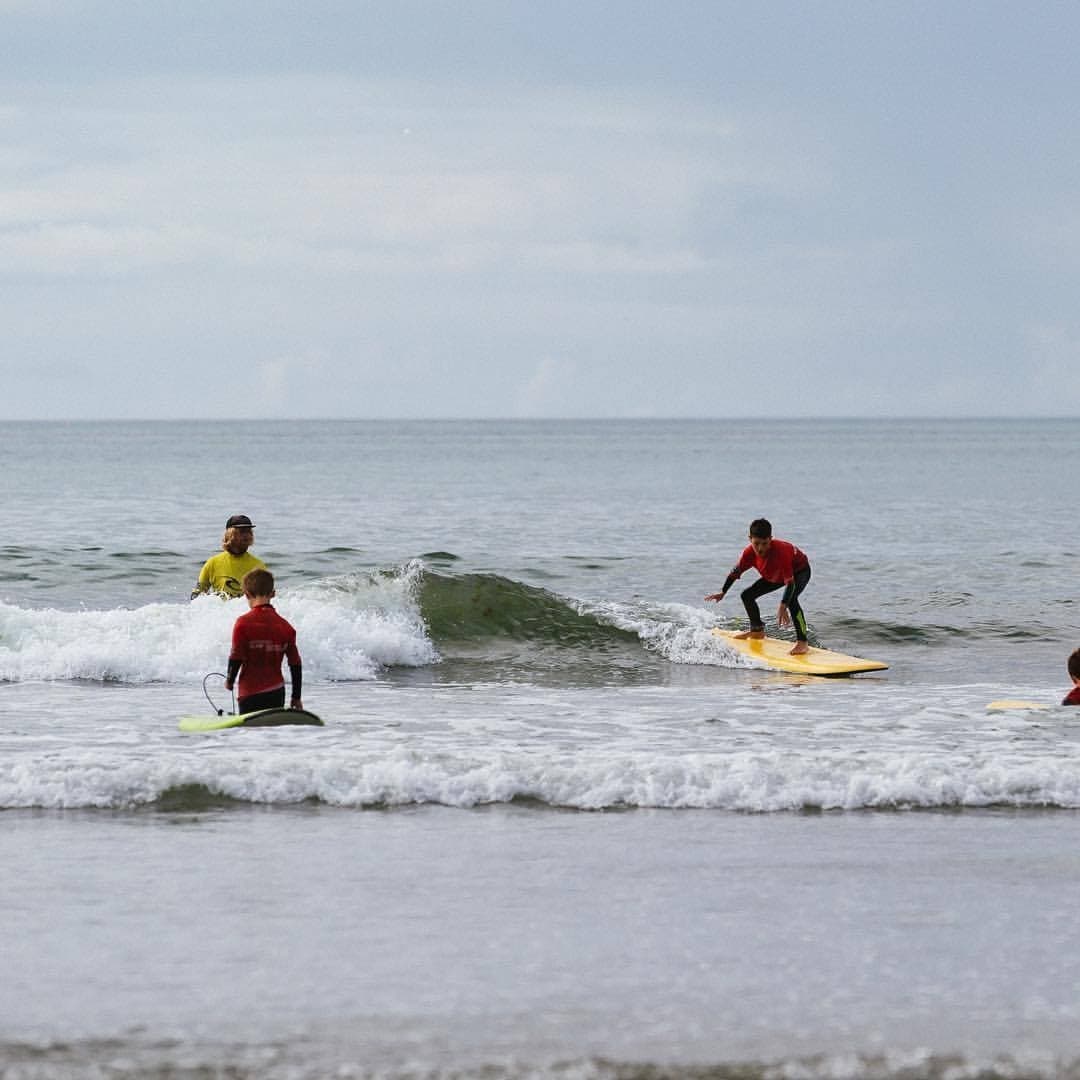 Mixed Age Surf Lesson