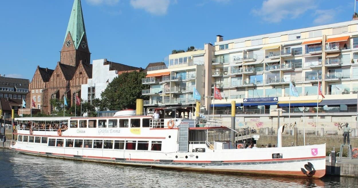 Einzelfahrt: Vegesack → Bremerhaven, Seebäderkaje