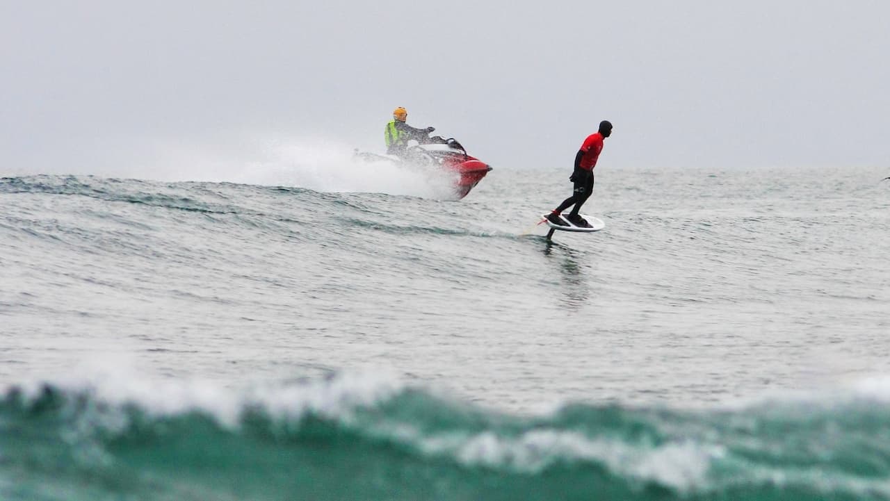 Tow-Surfing