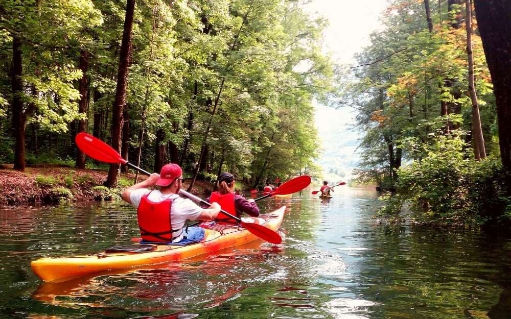 Kayak sul Lago Endine