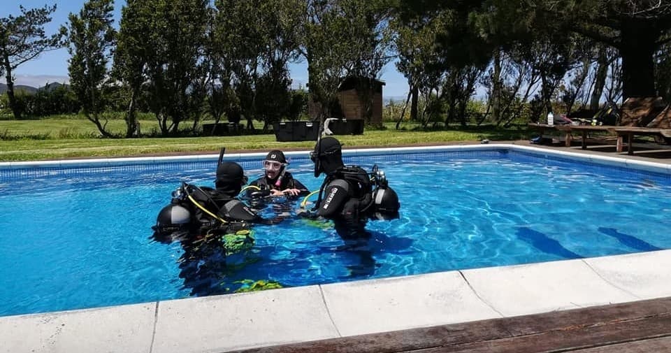 Baptismo de Mergulho em Piscina