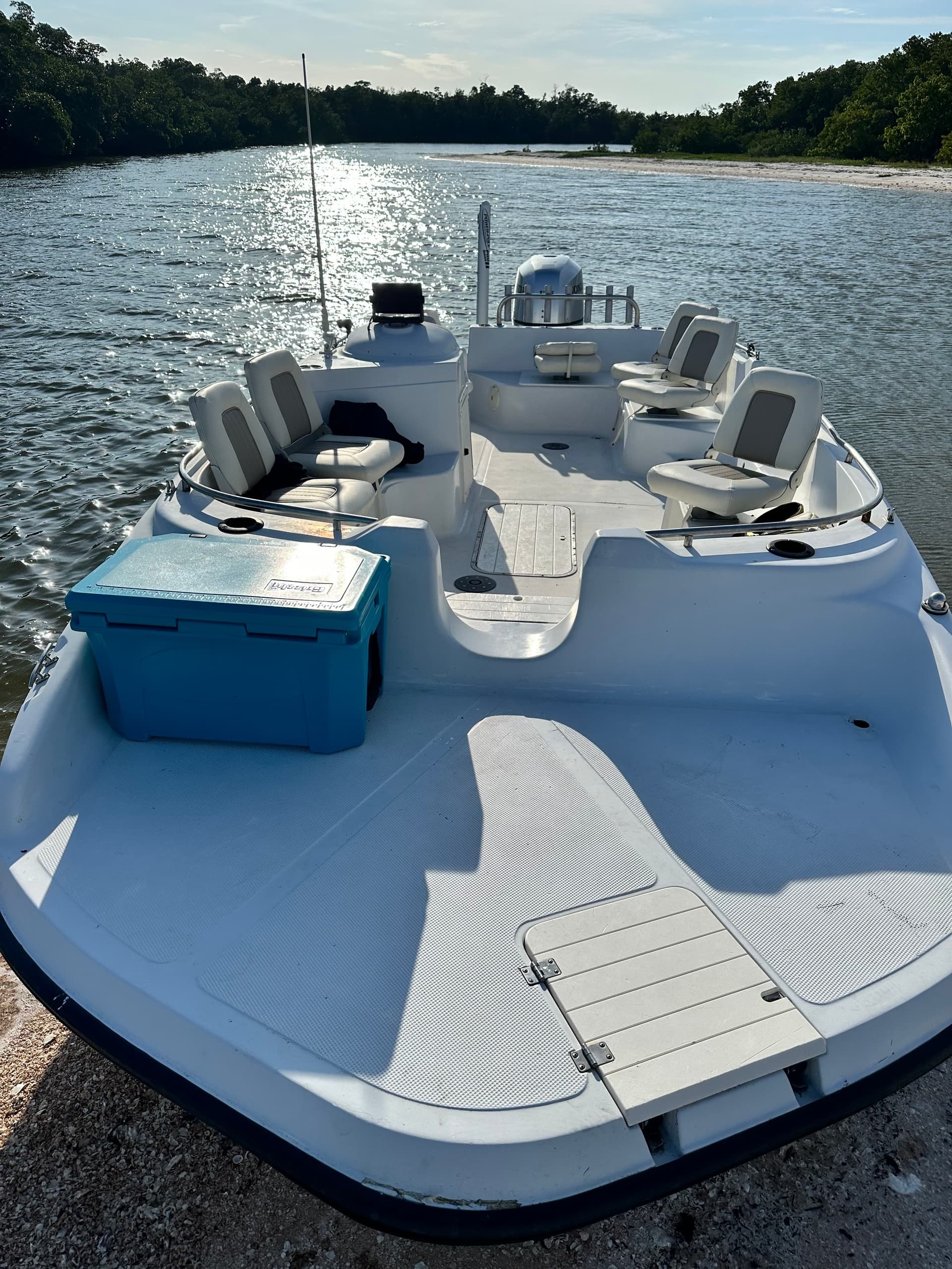 Half Day 4hr Trout Fishing Trip Aboard 22ft Deck Boat Trout Barge 5-6 Anglers