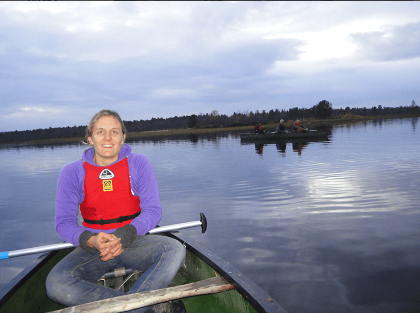 4 Hour Paddle with small rapid: Lake Muotkajärvi - Lake Ounasjärvi