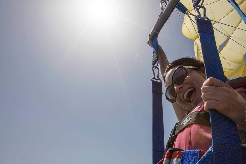 Parascending en Playa Blanca