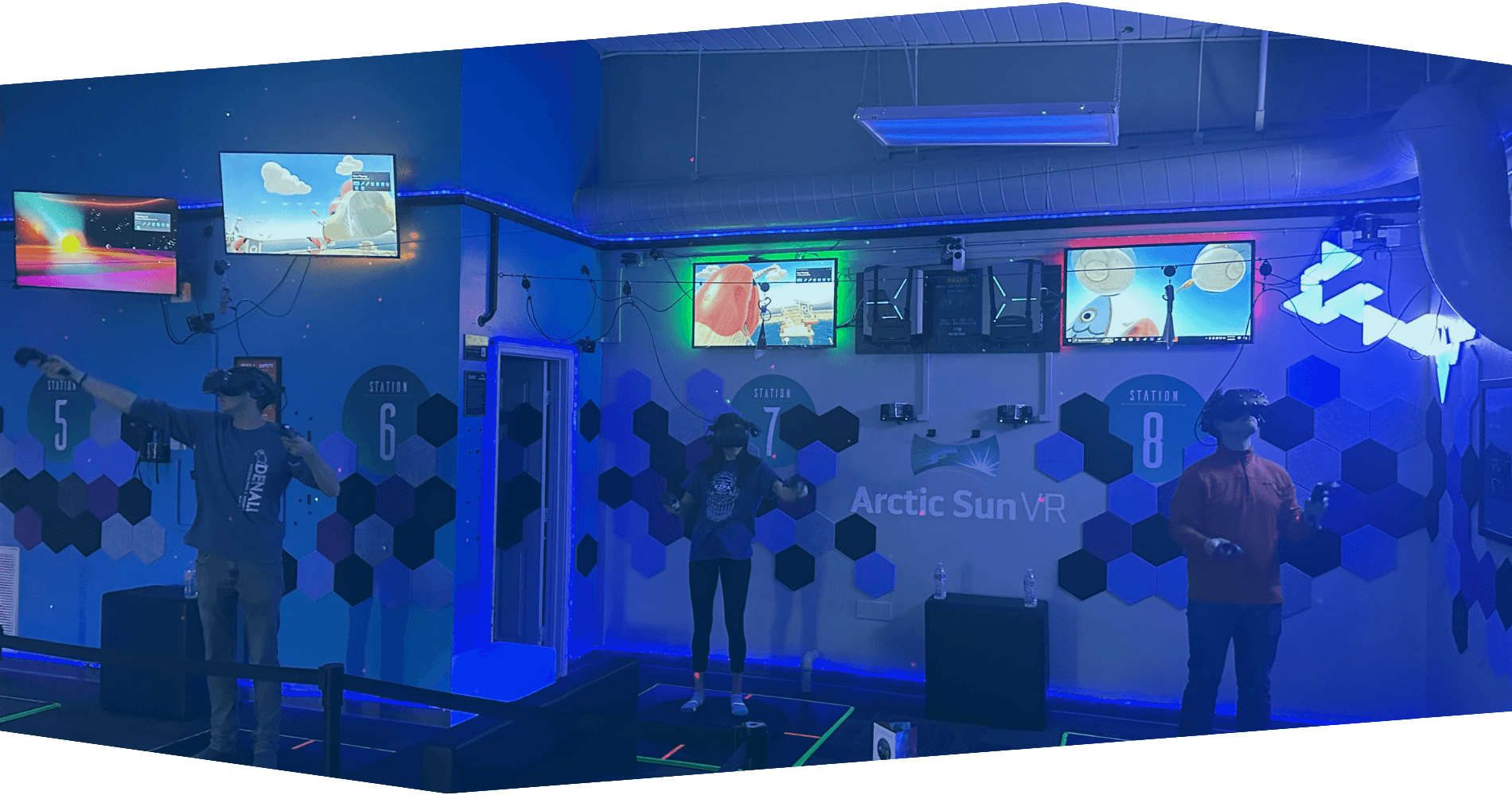 Standing Premium Arcade VR Stations