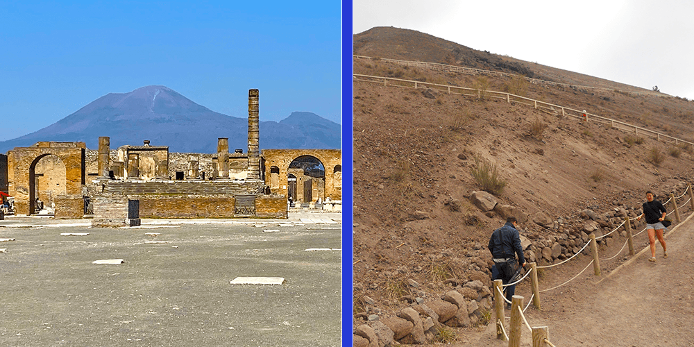 Pompeii & Vesuvius with easy lunch