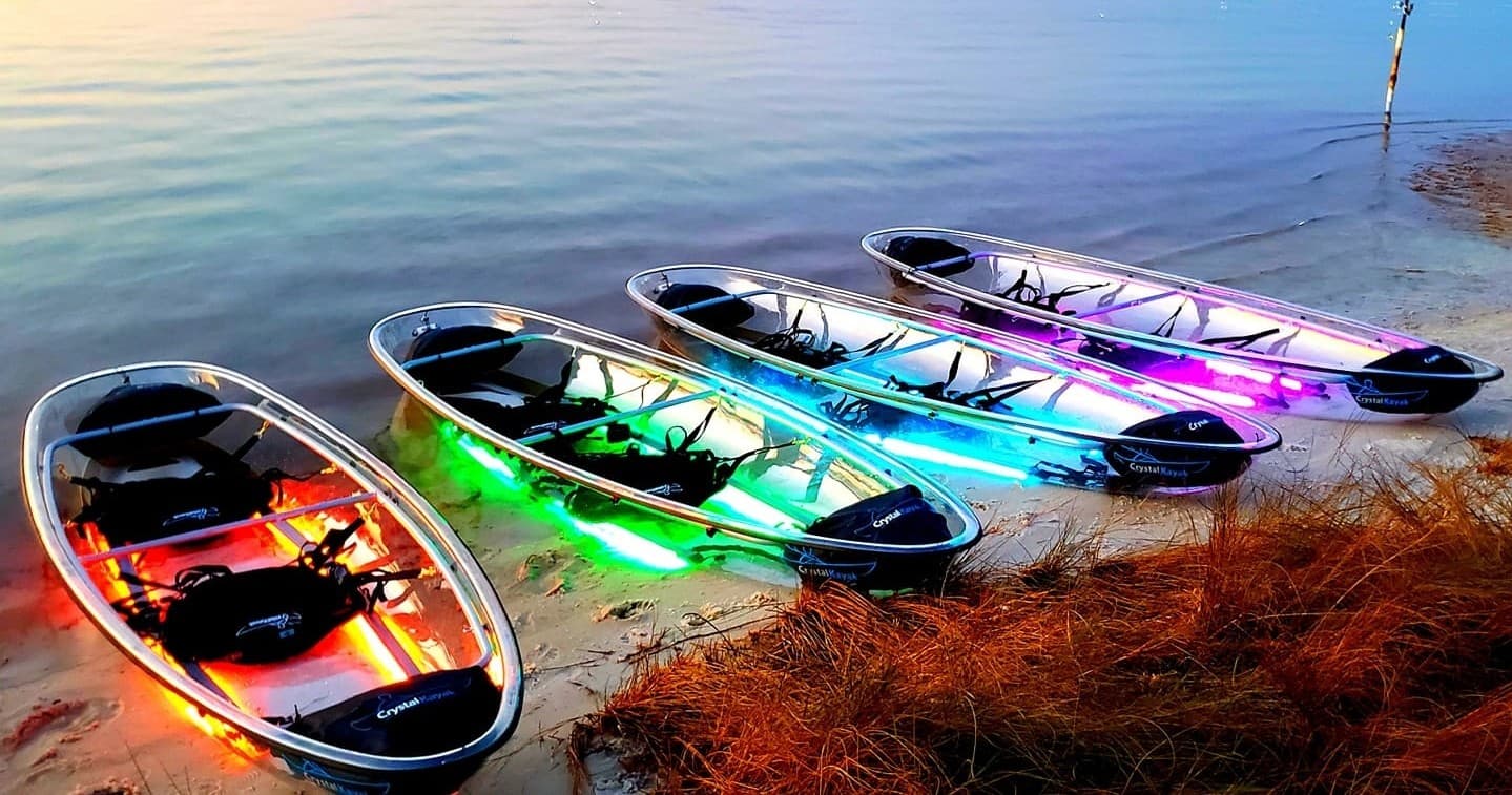 Night Time Glow Paddle - Radical Rides Pensacola Beach