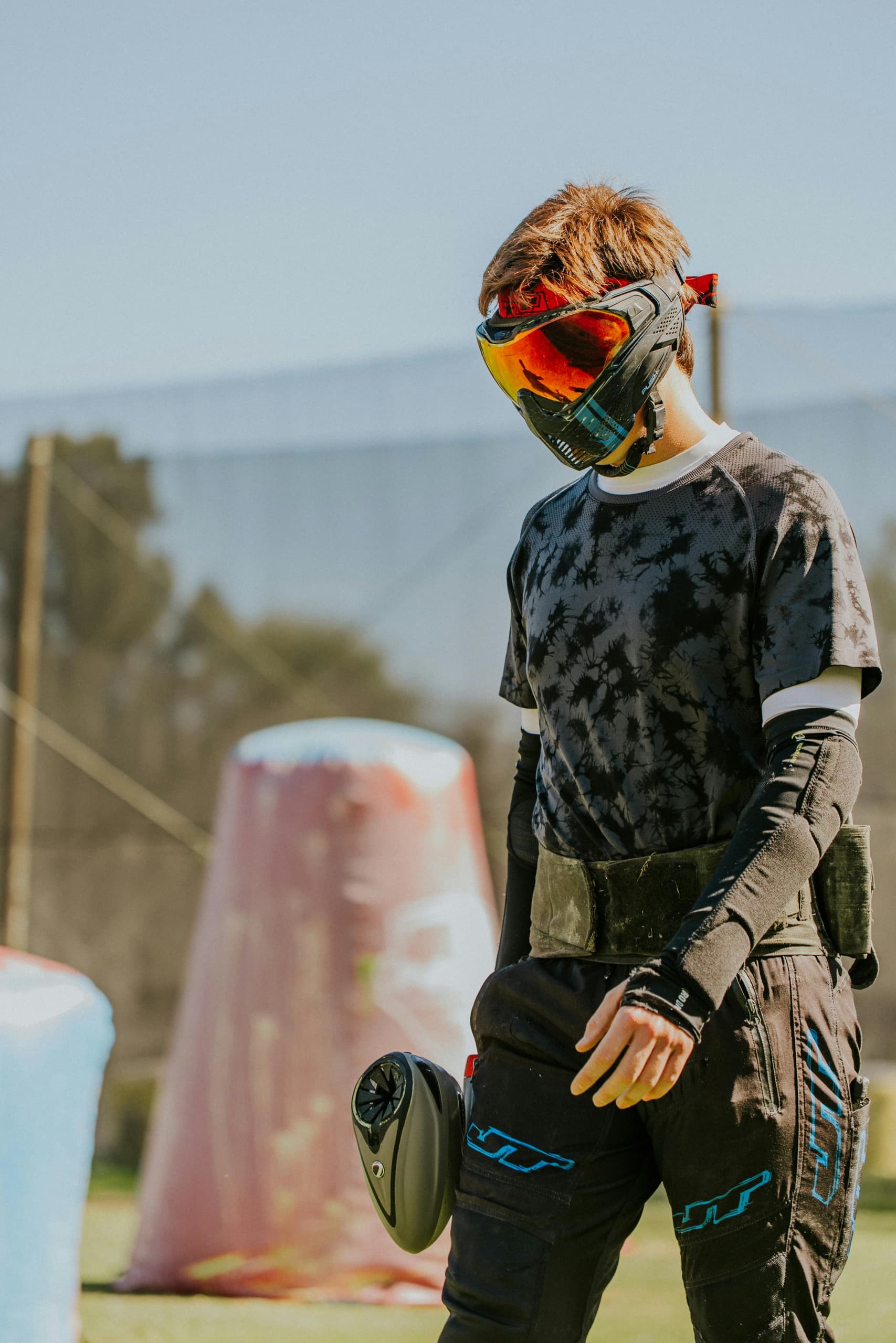 Mini-paintballing for kids