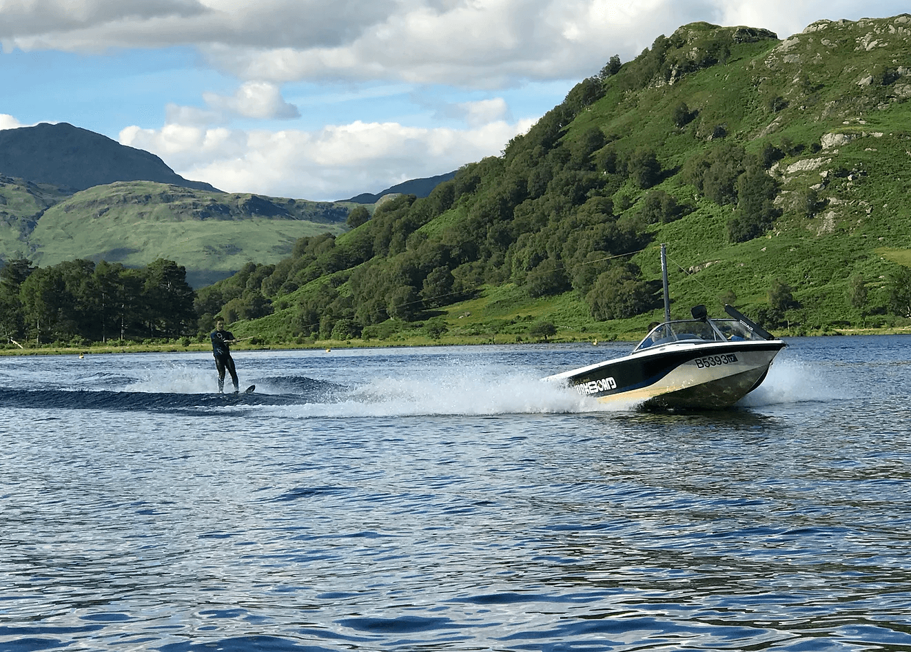 Waterskiing