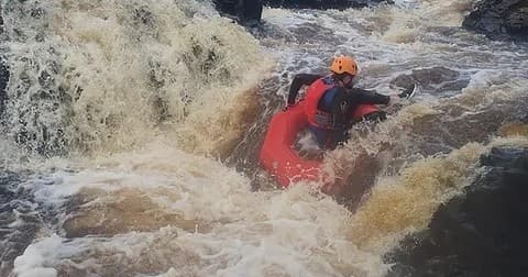 Extreme White Water Tubing