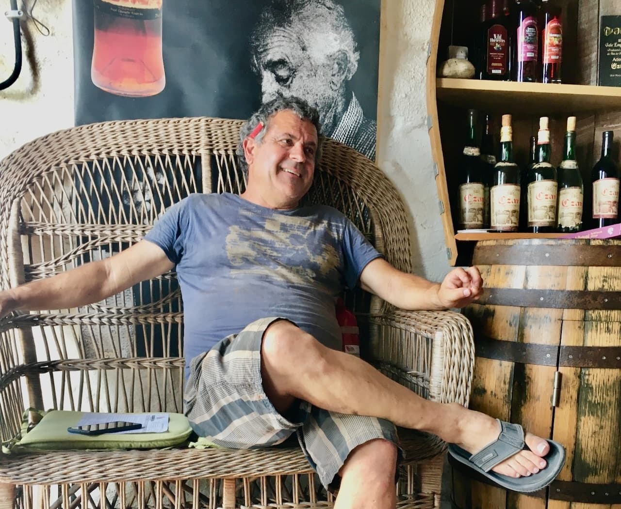Luxury wine tasting at the Czar Pico winery